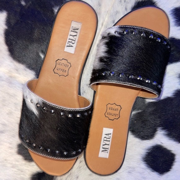 Myra Bag Shoes Cowhide Sandals Poshmark